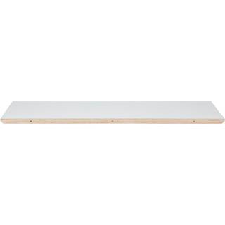 Haslev Symphony 78 Tillægsplade 48x105 Cm Laminat - Spisebord & Barbord Krydsfiner Hvid - TLASY78-LAOA-105-48