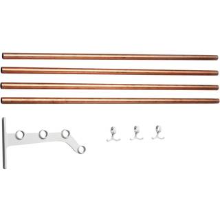 Essem Design Nostalgi 291 Tilbygningsdel Til Hattehylde Hvid / - Hattehylder Kobber - 075291