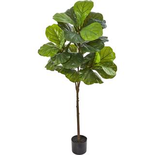 Næsten naturlig 54in. Fiddle Leaf Artificial Tree (Real Touch)