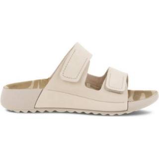 ECCO Cozmo W - Sandaler i nubuck med to remme til damer - Beige - Size: 36 (UK 3.5-4)
