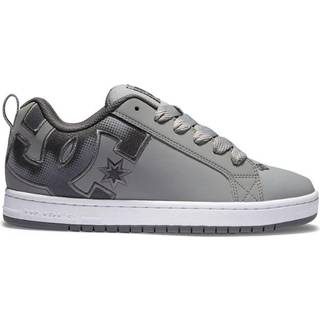 DC Court Graffik Skatesko - 10.0 - dk grey/black/white