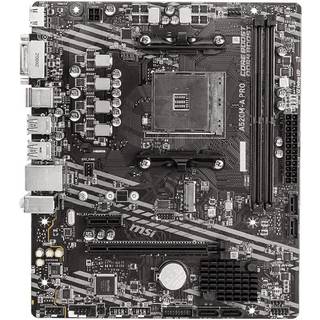 MSI A520M-A PRO Bundkort - AMD A520 - AMD AM4 socket - DDR4 RAM - Micro-ATX