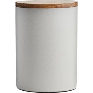 Aida Raw opbevaringskrukke med låg 15 cm Metallic brown