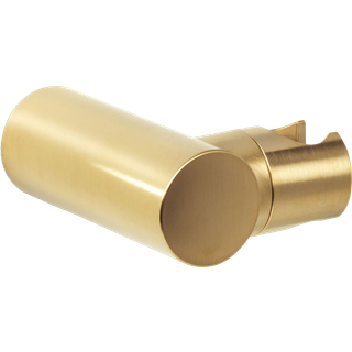 Blue label håndbruserholder børstet guld