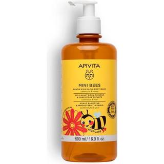 Apivita Mini Bees Gentle Kids Hair&Body wash Calendula&Honey Vaskegel til krop og hår 500 ml - 500 ml
