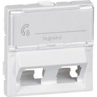 Legrand Mosaic data adap. 2xkeystone 2m 45° hvi