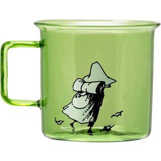 Muurla Snufkin glaskrus 35 cl Grøn