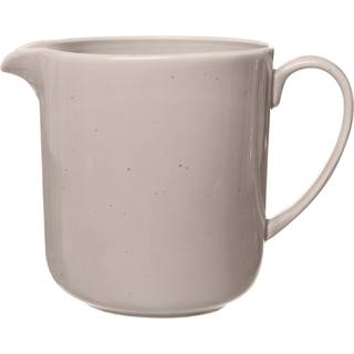 Karaffel i porcelæn 1 liter, sand