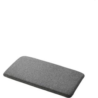 FDB Møbler R6 Radius hynde 45x109 cm Dark mottled grey
