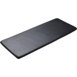 FDB Møbler R6 Radius hynde 45x109 cm Black leather