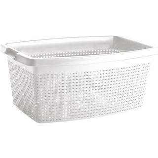 Linnedkurv | Rattanlook | Hvid | 40 L