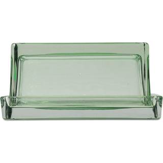 Ferm Living Oliven glasæske/boks 14,5x10,5x7 cm Recycled clear