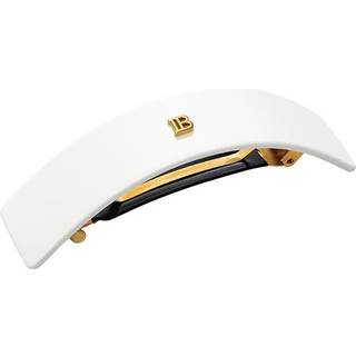 Balmain Cellulose Acetate Barrette pour Cheveux Medium Black
