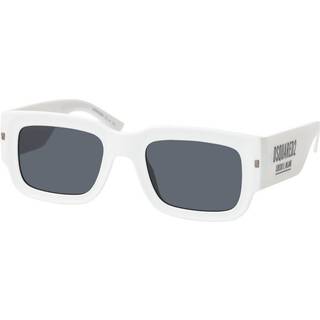 Dsquared2 D2 0089/S VK6/IR 52 Solbriller Mænd Hvid - White - 52mm