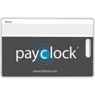 Lathem n?rhed RFID -badges til lathem PC600 PC700 FR650 FR700 CT70 CT72 CT74 PC50 PC60 PACK med 15 (RF -BADGE) - Hvid