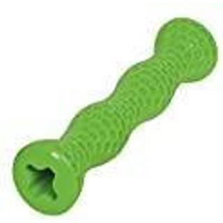 Hundelegetøj, Rubber Line Stick Wave - Green - 25,5 cm