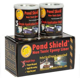 Pond Armor SKU-Gray-Qt-R Ikke-giftig damskjold Epoxy Paint 1,5-kvart gr?