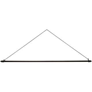 Evergreen flag Smuk black metal dowel have flag hanger | 16 """" bred x 5 """" H?j | Frontd?r Hjemindretning | Ferieindgangshusskilt