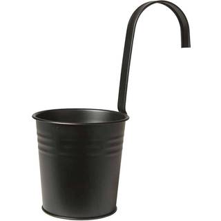 Da&#39;core Urtepotte med hank 13/9x29 cm sort