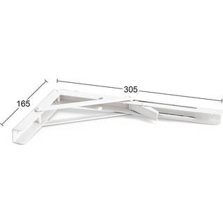 Habo A195 Konsol 305 x 165 mm, foldbar, par
