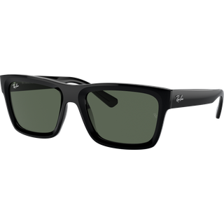 Ray-Ban RB4396F Warren Asian Fit 667771 57 Solbriller Mænd Black - Black - 57mm