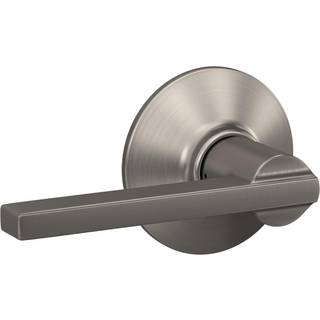 Schlage F10 V Lat 619 Latitude Door Lever Hall & Closet Passage Lock Satin Nickel