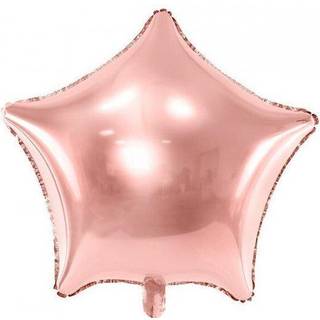 Rose guld Stjerne 27,5" folieballon