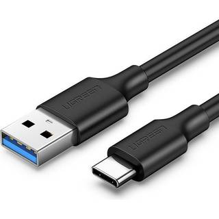 Ugreen USB-A 3.0 til USB-C kabel 3A, 1m - Sort