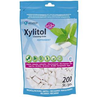 Tandpleje Tyggegummi 200 stk. Miradent Xylitol Peppermint