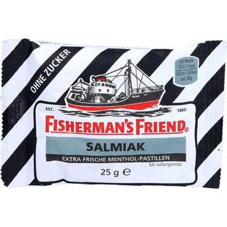 Fishermans Friend Salmiak u/sukker 25 g.