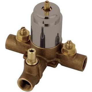 Kingston Brass KB36380V VVS -dele Bad & Bruseventil B?rstet nikkel