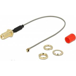 Delock - SMA hun ferritkerne til MHF /U.FL-LP-068 han - 10 cm