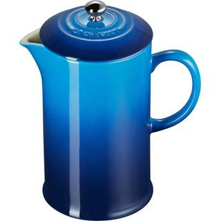 Le Creuset Kaffeebereiter Steinzeug Azure Blau