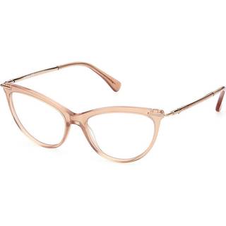 Max Mara MM5049 059 53 Briller Kvinder Brun - Transparent Beige Brown - 53mm