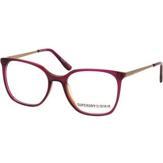Superdry SDO 2020 162 50 Briller Mænd Krystalklar - Transparent Burgundy - 50mm