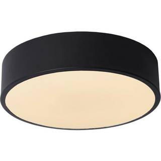 Unar LED-loftslampe, sort, Ø 20 cm