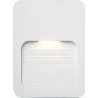 E187 udendørs LED-væglampe, flad, hvid