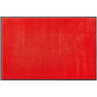 Dørmåtte fra KLEEN-TEX - MONO SCARLET RED