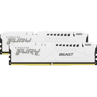 Kingston FURY Beast DDR5-5200 - 32GB - CL36 - Dual Channel (2 pcs) - AMD EXPO - Hvid