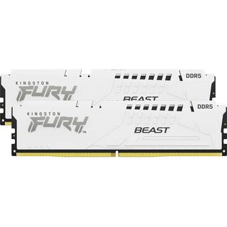 Kingston FURY Beast DDR5-5600 - 32GB - CL36 - Dual Channel (2 pcs) - AMD EXPO & Intel XMP - Hvid