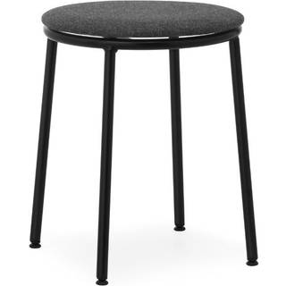 Normann Copenhagen Circa Skammel Polstret Sort/MLF16 Sort
