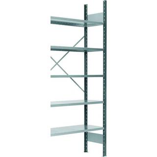 Lagerreol V06 Følgesektion 2100x400 mm Åben / Galv