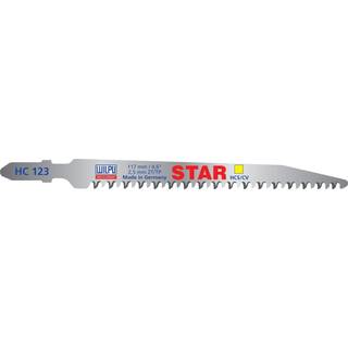 WILPU Stiksavklinge HC 19 R Star til diverse materialer - 5 styk (0210600005)