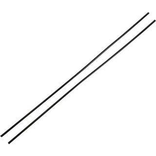Dørkantbeskytter sort gummi 60 cm