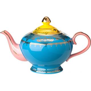 POLSPOTTEN Tea And Coffee - 'Grandpa' teapot in multicolor Porcelain