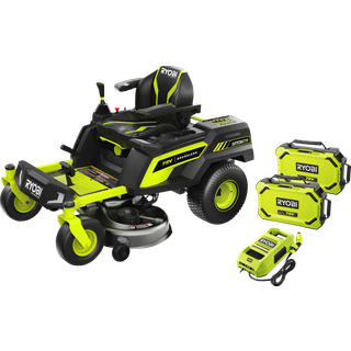 Ryobi RY72ZTRX107-210 72V Zero Turn Ride-on med batteri og lader