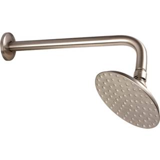 Kingston Brass K135A8CK Victorian 5-1/4-tommer hoved med bruserearm b?rstet nikkel