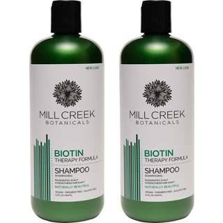 Mill Creek Biotin Shampoo 14 flydende ounce (to pakke)