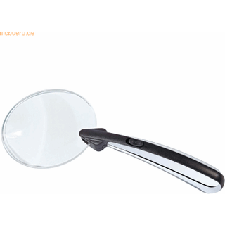 Lup med LED lys. Rammefri.18,5cm. varenr. 2717548, 1stk