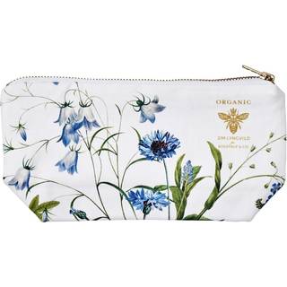 Økologisk kosmetik taske fra JIM LYNGVILD - BLUE FLOWER GARDEN